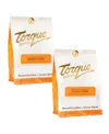 Gocoffeego - Torque Professor Peaberry's Drip Duo - Cocoa Drop & Honey Drop (2x 12oz Bags Total) In Brown