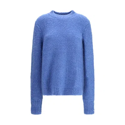God's True Cashmere God's True Cashmere Blue Cashmere Sweatshirt