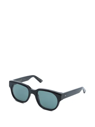 G.o.d Eyewear Nine Square-frame Sunglasses In Black
