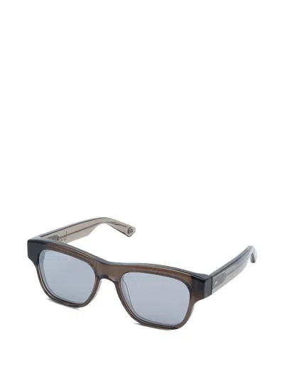 G.o.d Eyewear Seventeen Flash-lens Sunglasses In Brown