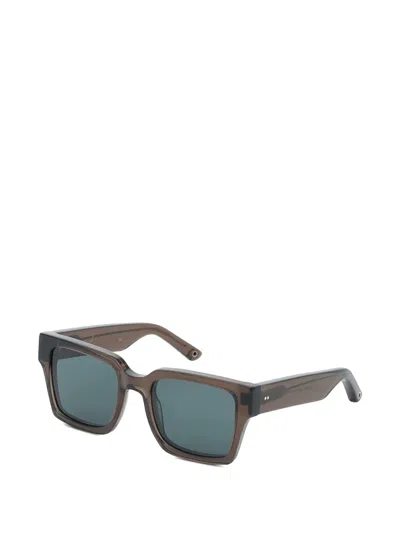 G.o.d Eyewear Sixteen Square-frame Sunglasses In Brown