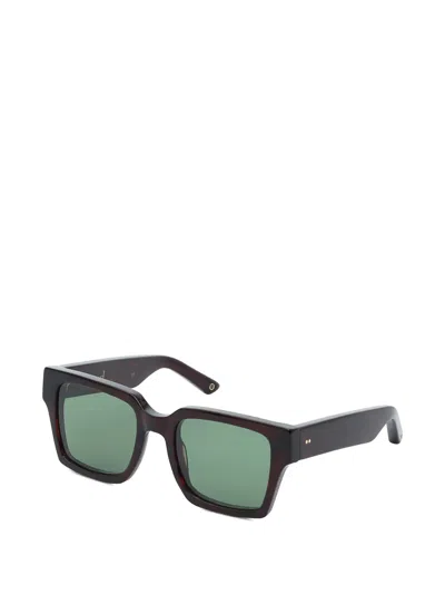 G.o.d Eyewear Sixteen Square-frame Sunglasses In Brown