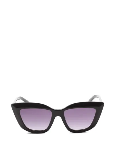 G.o.d Eyewear Thirty Three Cat-eye Sunglasses In Black