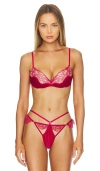 GOD SAVE QUEENS SCARLETT PRETTY WILD PUSH UP BRA