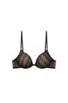 God Save Queens Women's Alizee Super Push Up Black In Multi