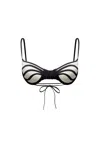 God Save Queens Women's Black Allure Pearl Top In Black