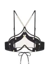 God Save Queens Women's Black Mia Top Onyx In Black