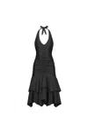 God Save Queens Women's Esmeralda Dress Black In Black
