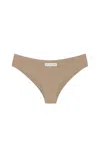 God Save Queens Women's Neutrals Second Skin Brief Mocha In Brown