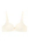 God Save Queens Women's White Second Skin Teardrop Bra Vanilla In White