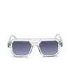 G.o.d Thirty Four Minty Sunglass With Blue Lens