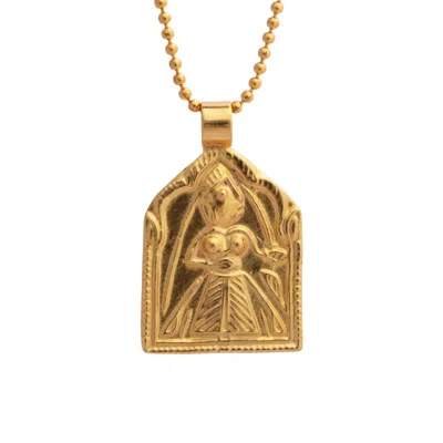 Goddess Charms Women's Goddess Of Victory Charm - Gold - Shila Devi