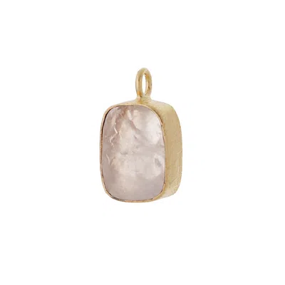 Goddess Charms Women's Gold / Pink Elemental Crystal - Rose Quartz In Multi
