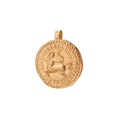 Goddess Charms Women's Sagittarius Zodiac Charm - Gold