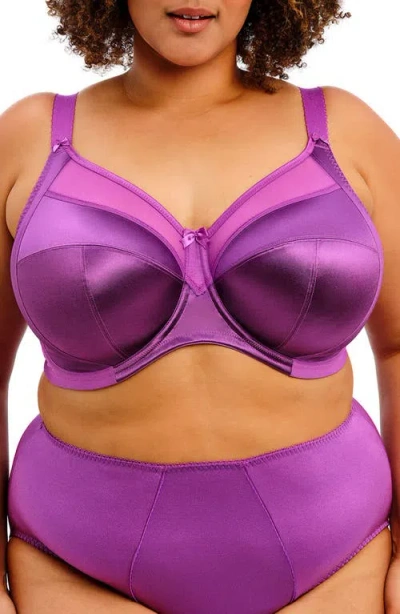 Goddess Keira Full Figure Underwire Bra In Purple