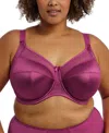 Goddess Keira Underwire Bra In Purple