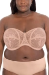Goddess Verity Full Figure Underwire Multiway Strapless Bra In Brown