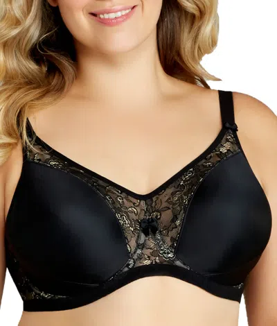 Goddess Women's Yvette Back Smoothing Bra In Black