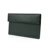 Godi. Men's Green / Black Handmade Compact Leather Coin And Card Holder - Dark Green In Multi