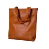 Godi. Women's Brown / Yellow / Orange The Ivy Handmade Everyday Tote Bag - Rust