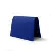Godi. Women's Handmade All In One Compact Wallet - Cobalt Blue In Blue