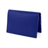 Godi. Women's Handmade Coin & Card Leather Wallet - Cobalt Blue In Blue