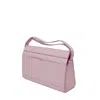 Godi. Women's Pink / Purple The Christy Handmade Adjustable Leather Shoulder Bag - Candy Pink