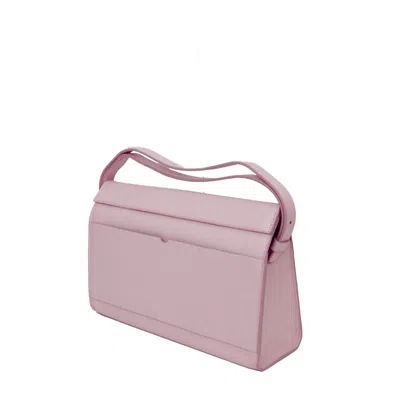 Godi. Women's Pink / Purple The Christy Handmade Adjustable Leather Shoulder Bag - Candy Pink