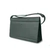Godi. Women's The Christy Handmade Adjustable Shoulder Bag - Dark Green In Green