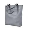 Godi. Women's The Ivy Handmade Leather Tote Bag In Grey