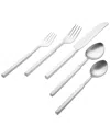 Godinger 18/10 Cubit Matte 20pc Flatware Set In Silver