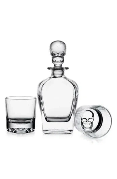 GODINGER GODINGER 3-PIECE SKULL DECANTER SET