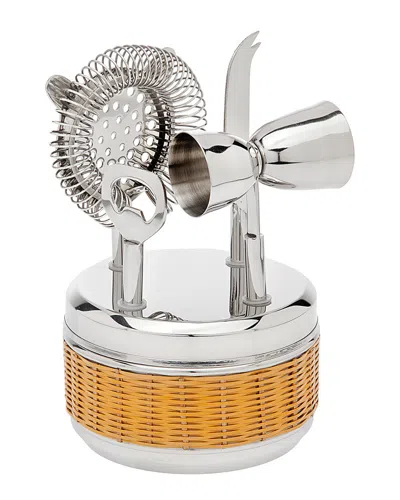 Godinger 5pc Bar Tool Set In Silver