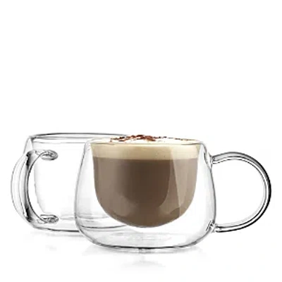 Godinger Alesia Double Walled Teacup, Set Of 2 In Clear