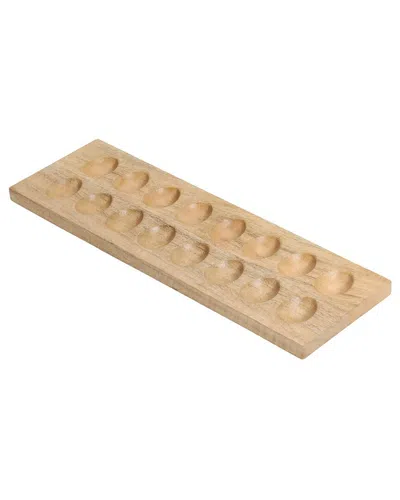 Godinger Ashley Reversible Rectangle Egg Tray & Cutting Board In Neutral