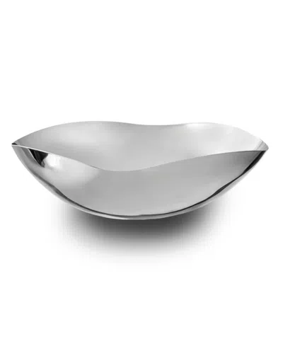 Godinger Auburn 140 Oz. Square Serving Bowl In Silver