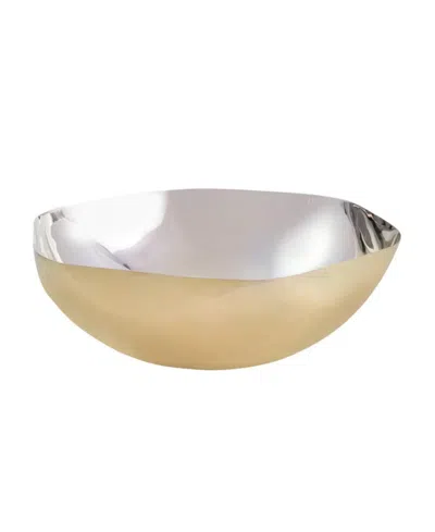 Godinger Auburn 160 Oz. Salad Bowl In Gold