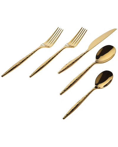 Godinger Avellino 20pc Set In Gold