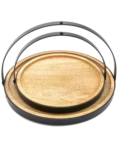 Godinger Benson Duo Serving Tray Set