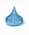 Godinger Candy Dish, Iridescent Hershey's Kiss In Blue