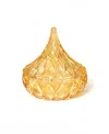 Godinger Candy Dish, Iridescent Hershey's Kiss In Gold