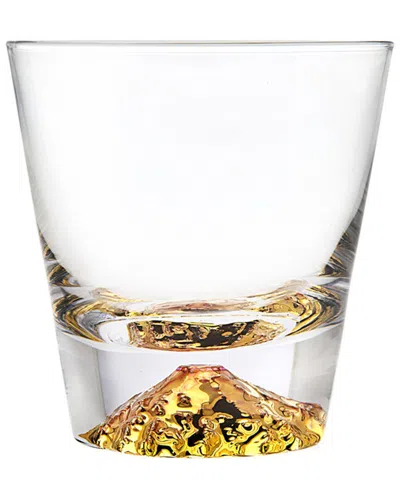 Godinger Carmela Double Old Fashion Glasses (set Of 4) In Gold