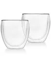 Godinger Double Walled Espresso Cups, Set Of 2 In Clear