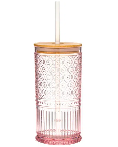 Godinger Claro Acrylic Sippy Cup In Pink