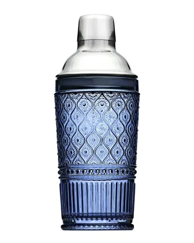 Godinger Claro Cocktail Shaker In Blue