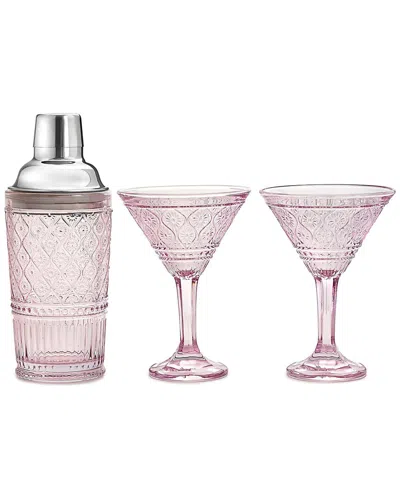 Godinger Claro Cocktail Shaker & Martini Set