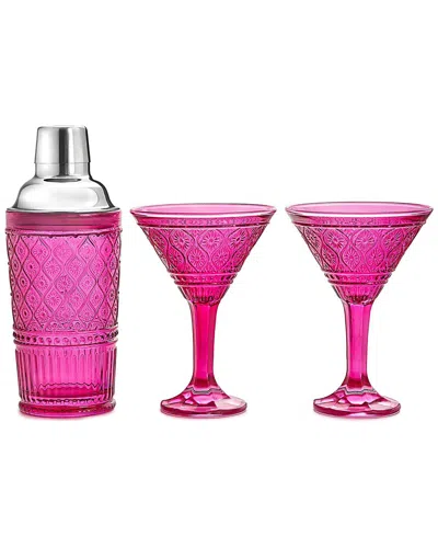 Godinger Claro Cocktail Shaker & Martini Set