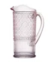 Godinger Claro Pitcher In Pink