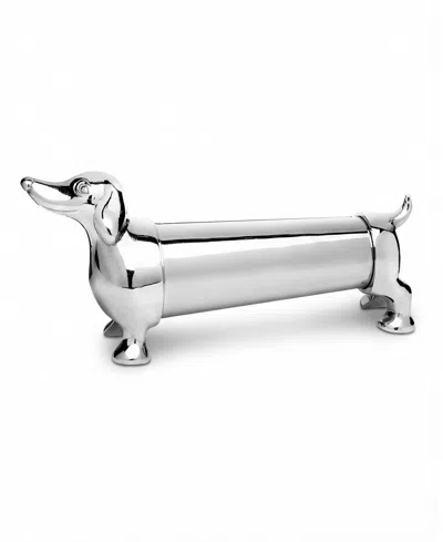 Godinger Dachshund Cocktail Shaker In Silver