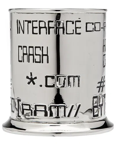 Godinger Computer Theme Pencil Holder In Silver